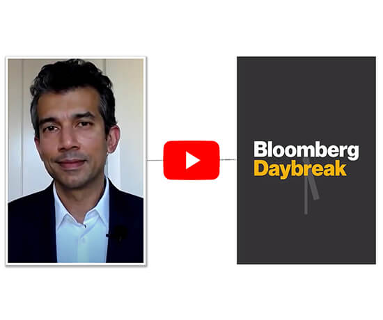 Bloomberg Radio: Aadil Zaman discusses Earnings euphoria & Inflation concern