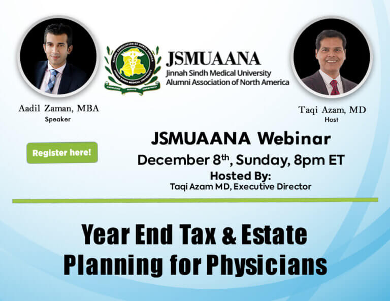 Year End Tax &#038; Estate Planning for Physicians